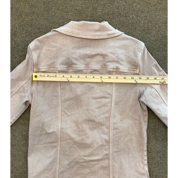 Liverpool Jacket Womens S Bradford Moto Zipper Pockets Fitted Stretch Denim - Picture 8 of 12